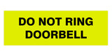Signs ByLITA Basic Do Not Ring Doorbell Sign