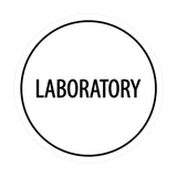 Signs ByLITA Circle Laboratory Sign
