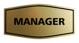 Fancy Manager Sign
