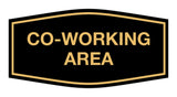 Signs ByLITA Fancy Co-Working Area Sign