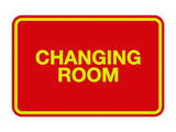 Signs ByLITA Classic Changing Room Sign