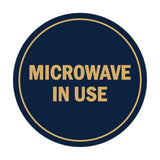 Signs ByLITA Circle Microwave In Use Sign