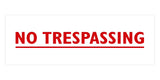 Signs ByLITA Basic No Trespassing Sign
