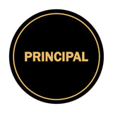 Signs ByLITA Circle Principal Sign
