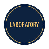 Signs ByLITA Circle Laboratory Sign