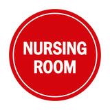 Signs ByLITA Circle Nursing Room Sign
