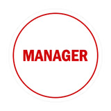 Signs ByLITA Circle Manager Sign