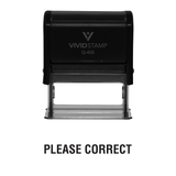 Please Correct Rubber Stamp