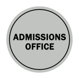 Signs ByLITA Circle Admissions Office Sign