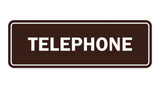 Signs ByLITA Standard Telephone Sign