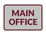 Signs ByLITA Classic Framed Main Office Sign