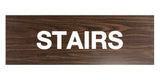 Signs ByLITA Basic Stairs Sign