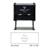 Vivid Stamp Q-300 Self-Inking Stamp - Black Body