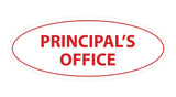 Signs ByLITA Oval Principal's Office Sign