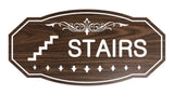 Victorian Stairs Sign
