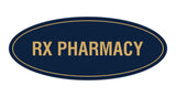 Signs ByLITA Oval RX Pharmacy Sign