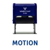 Motion Legal Self Inking Rubber Stamp