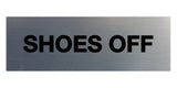 Signs ByLITA Basic Shoes Off Sign