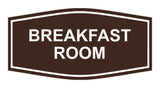 Signs ByLITA Fancy Breakfast Room Sign