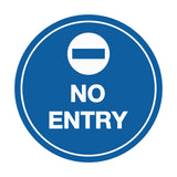 Signs ByLITA Circle No Entry Sign