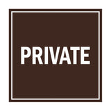 Signs ByLITA Square Private Sign