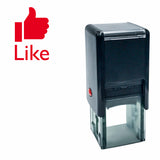 Red Square LIKE Self Inking Rubber Stamp