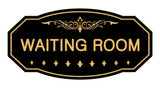 Victorian Waiting Room Sign