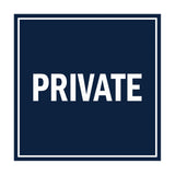 Signs ByLITA Square Private Sign