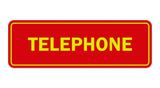 Signs ByLITA Standard Telephone Sign