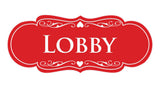Signs ByLITA Designer Lobby Sign