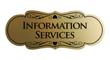 Signs ByLITA Designer Information Services Sign