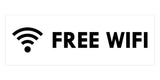 Signs ByLITA Basic Free Wifi Sign