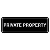 Standard Private Property Sign