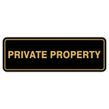 Standard Private Property Sign