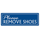 Basic PLEASE REMOVE SHOES Wall Door Sign