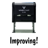 IMPROVING Teacher Self Inking Rubber Stamp