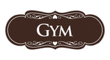 Signs ByLITA Designer Gym Sign