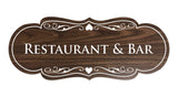 Signs ByLITA Designer Restaurant & Bar Sign
