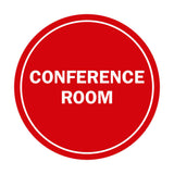 Signs ByLITA Circle Conference Room Sign