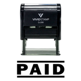 Paid Self Inking Rubber Stamp