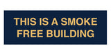 Signs ByLITA Basic This is A Smoke Free Building Sign