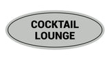 Signs ByLITA Oval Cocktail Lounge Sign