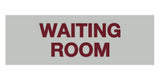 Signs ByLITA Basic Waiting Room