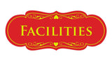 Signs ByLITA Designer Facilities Sign