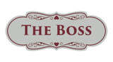 Signs ByLITA Designer The Boss Sign