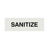 Signs ByLITA Basic Sanitize Sign