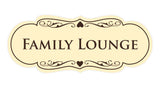 Signs ByLITA Designer Family Lounge Sign