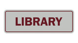 Signs ByLITA Standard Library Sign