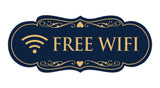 Signs ByLITA Designer Free Wifi Sign