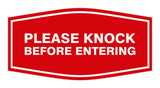Signs ByLITA Fancy Please Knock Before Entering Sign